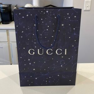 Gucci Holiday Gift Bag 10x5.5x14 inches